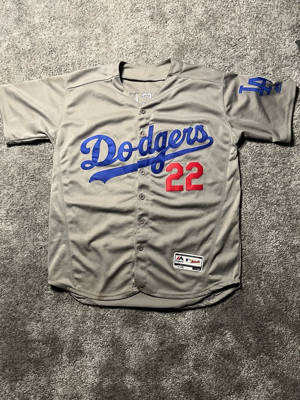 Clayton Kershaw Majestic Authentic Jersey